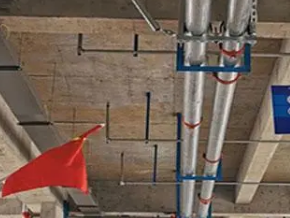 博白管廊支架的安装方法